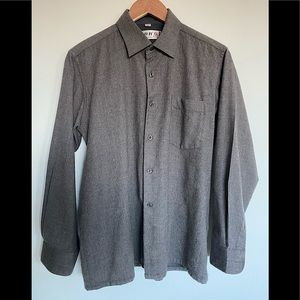 Vintage 100% wool dress shirt